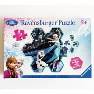 Ravensburger Disney's Frozen - Elsa's Snowflake 73 Piece Shaped Glitter Puzzle